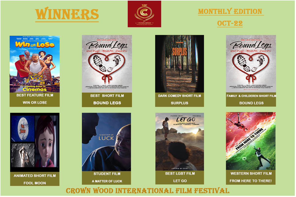 Monthly Result Crown Wood International Film Festival